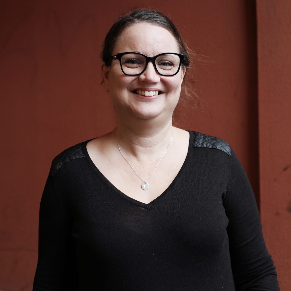 Pia Gästrin, ansvarig för utbildning och evenemang
