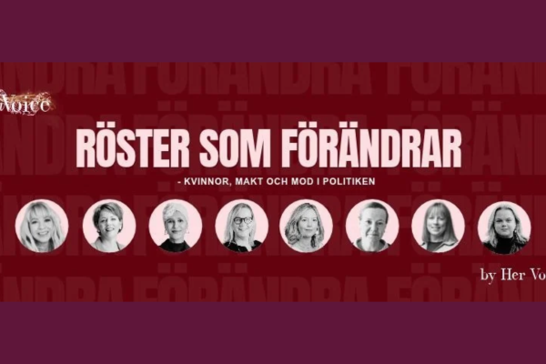 Bild på alla talare under evenemanget.